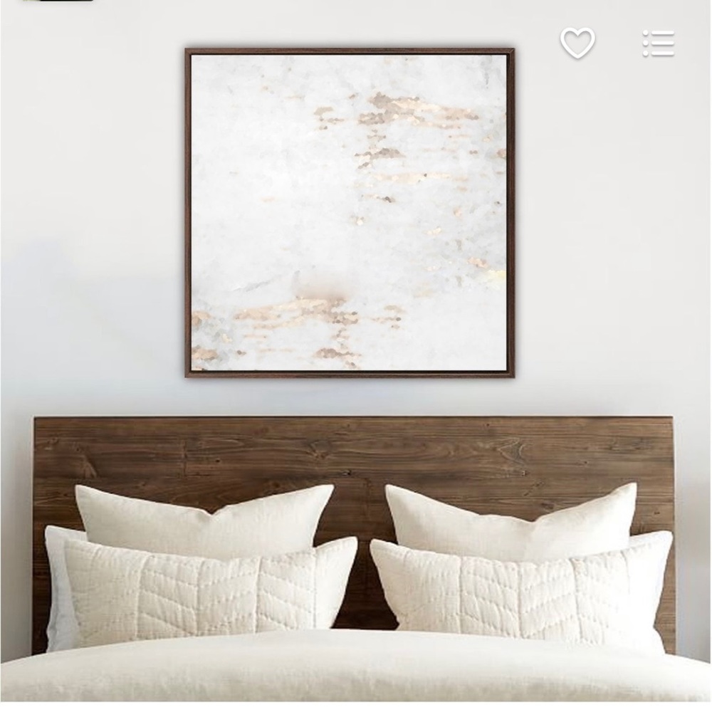 Neutral wall art canvas print